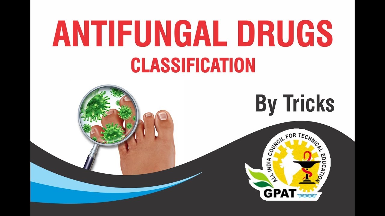 ANTIFUNGAL DRUGS CLASSIFICATION PHARMACOLOGY GPAT2020 YouTube