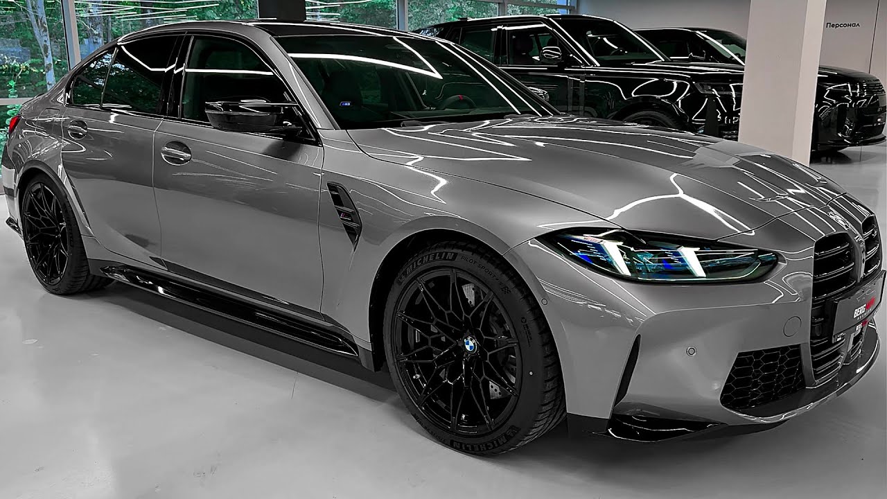 BMW M3 Competition 2025 года — спортивный и привлекательный суперкар!