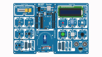 CODING ARRAY STAUS01-EN UNO Beginners Super Starter Kit with Tutorial for Arduino