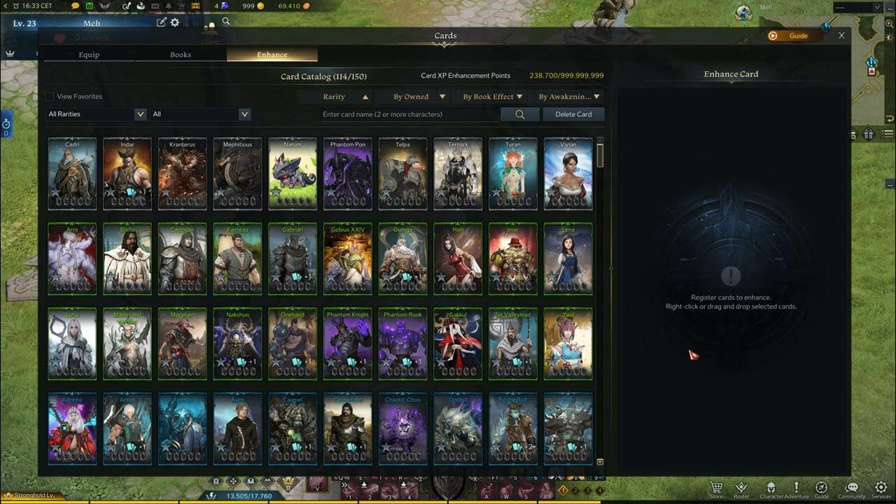 Card Catalog is full How to expand Card Catalog, Lost Ark YouTube