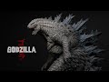 Sculpting Godzilla / Годзилла / лепка из полимерной глины
