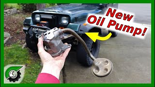 How to Install Oil Pump: Engine Rebuild Part 20 - YouTube