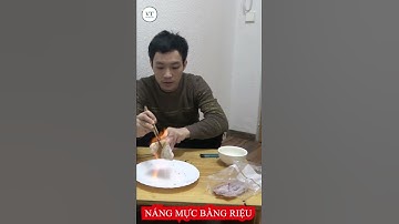 nướng mực khô bằng rượu  | Cuộc Sống Ở Đức  #shorts