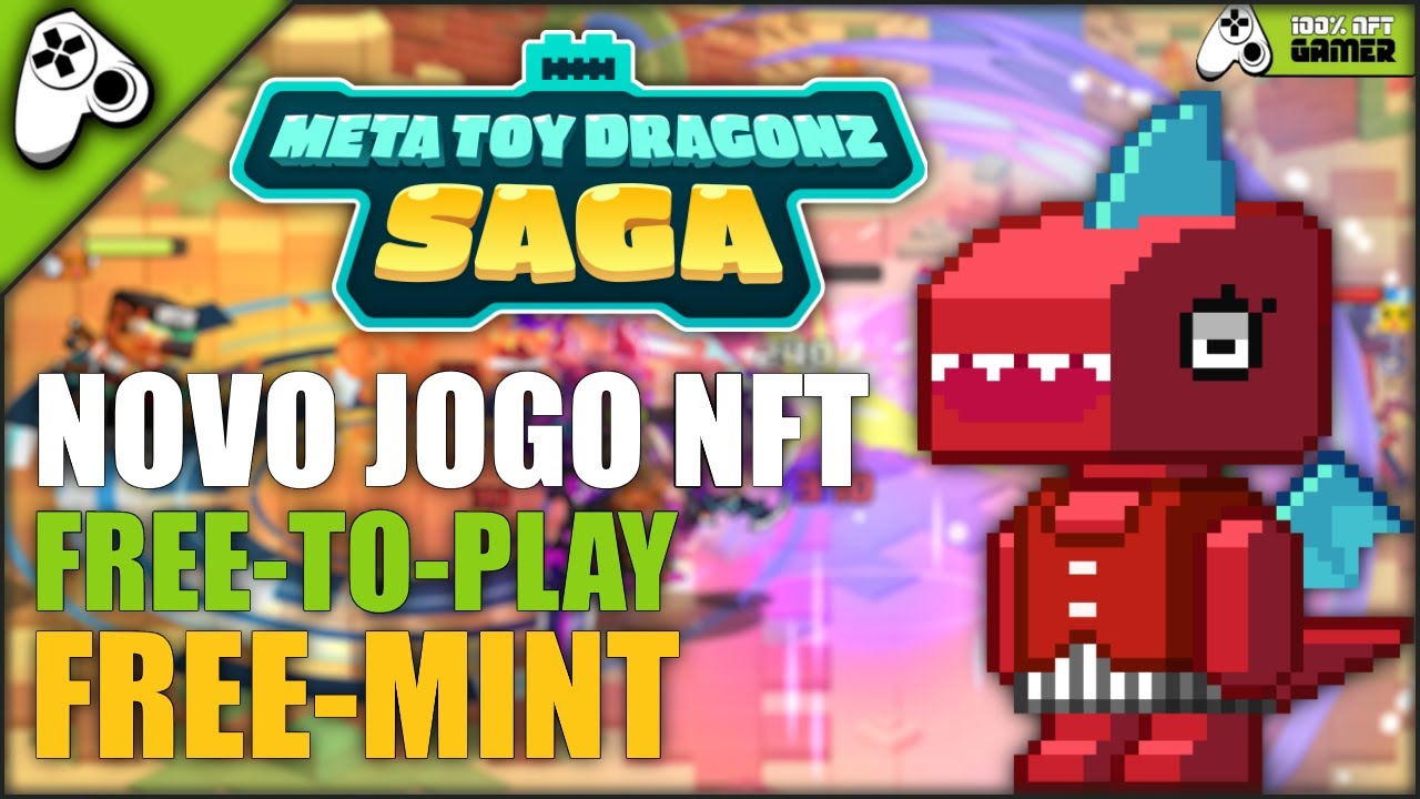 TUTORIAL COMPLETO DE COMO COMEÇAR NO NOVO JOGO NFT GRÁTIS PAGANDO - META  TOY DRAGONZ SAGA 