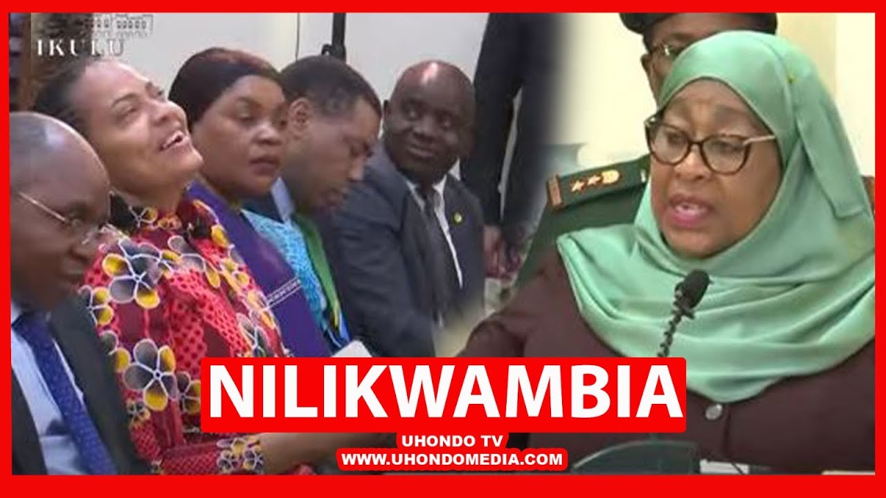 RAIS SAMIA AMWEKA KIKAANGONI WAZIRI KAIRUKI IKULU