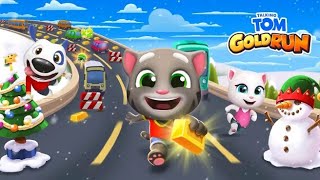 Trend Google Play games - Talking Tom Gold Run - Race of Heroes- Full Screen - LILU Gameplay screenshot 5