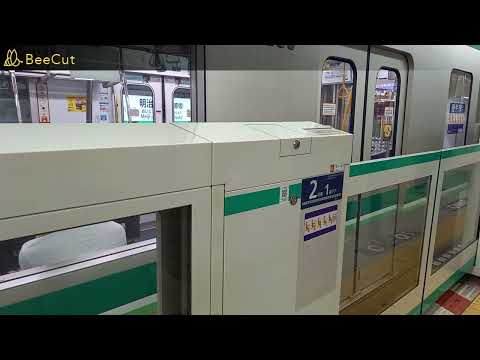 【このホームの発車メロディーの作曲者同じ】千代田線明治神宮前駅で発着シーンを撮影