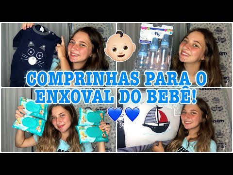 PRIMEIRAS COMPRINHAS PARA O ENXOVAL DO BABY!! 👶🏻💙 – GRÁVIDA AOS 17