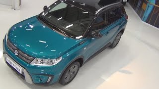 Suzuki New Vitara GL+ 1.6 GSL M/T (2015) Exterior and Interior(Suzuki Vitara GL+ 1.6 GSL M/T car, model 2015. The vehicle has 1586 cc petrol engine, 120 PS. Equipped with EBD, ESP, HHC, BAS, T.P.M.S. Automatic ..., 2015-08-13T06:05:38.000Z)