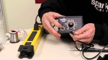 Soldering Iron Basics with SparkFun
