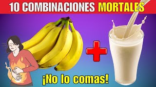 LAS 10 COMBINACIONES de Alimentos Más Letales que Nunca Deberías Probar