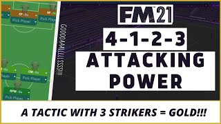 3 STRIKER FM21 TACTIC 100 Goals, Great Football + Success Best FM21 Tactics