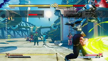 SFV - Final Season - Guile Loops Combos - BEFORE Definitive Update - 659 Damage