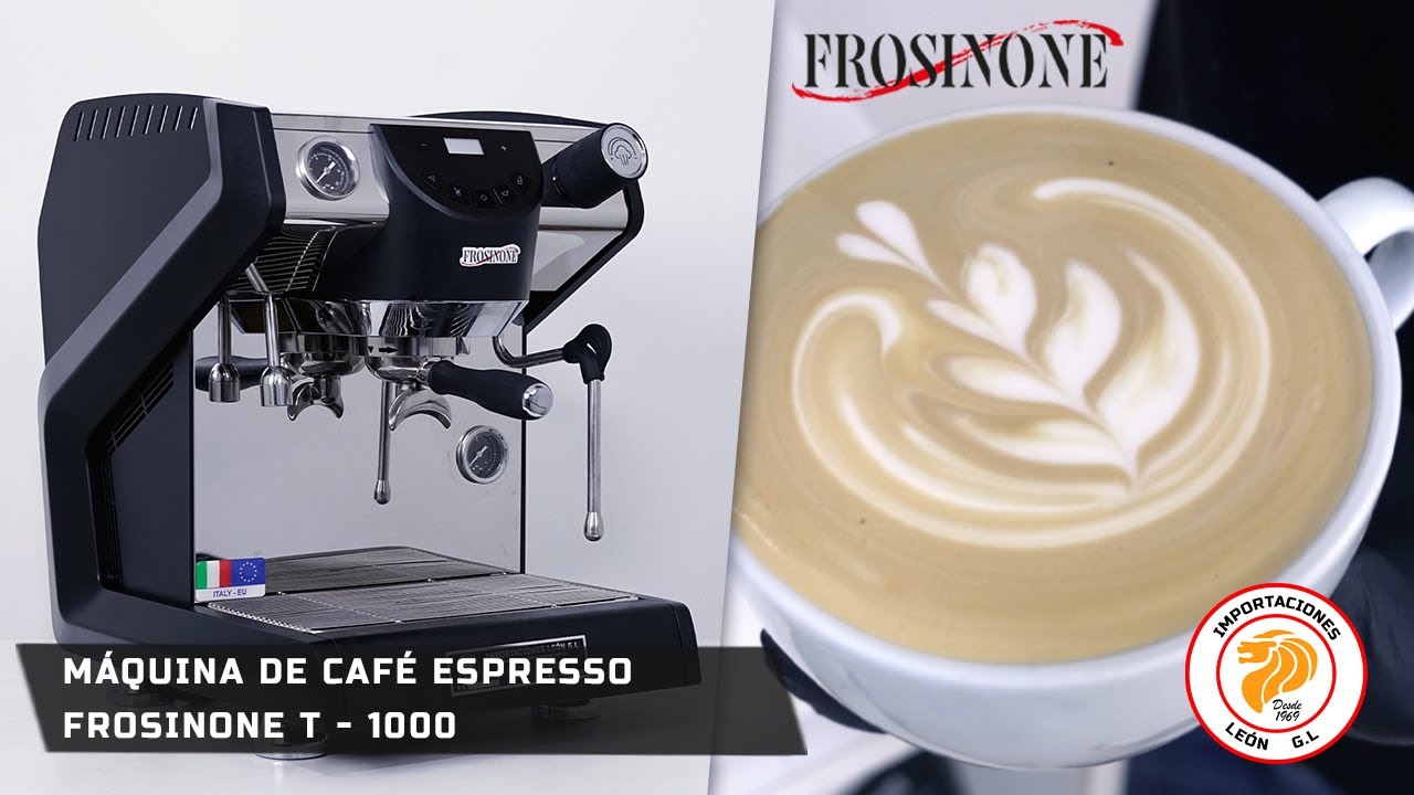 MÁQUINA DE CAFÉ ESPRESSO FROSINONE T - 1000 / IMPORTACIONES LEON G.L