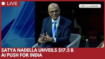 Microsoft CEO pitches massive AI investment and infrastructure build-out for India