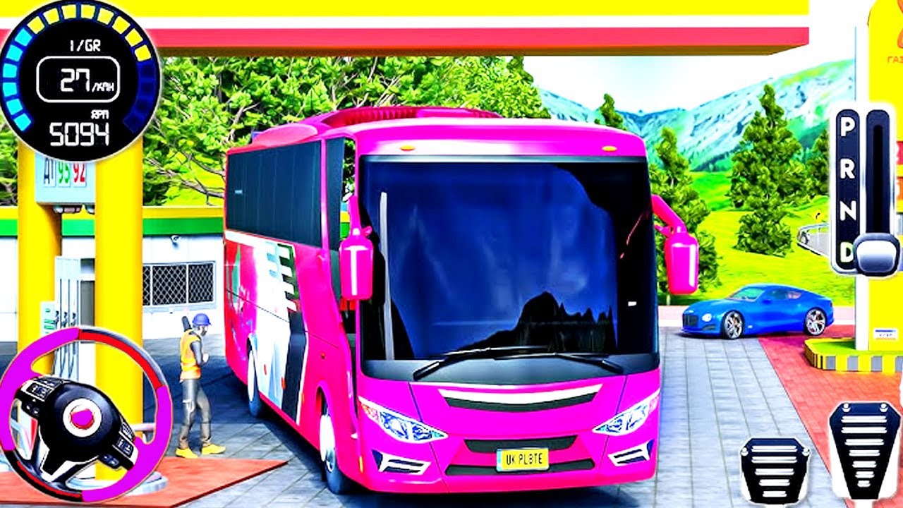 City Bus Simulator 🚌  Realistic Bus Driving Experience  Android Gameplay