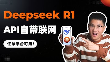 一招解锁Deepseek API联网功能，让R1自带搜索，任意平台可用！
