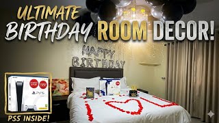SURPRISING KUPA! 🎂✨🥳🙌 The Most Aesthetic Birthday Room Transformation