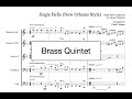 Jingle Bells New Orleans Style - for Brass Quintet - Arr. Clark Cothern (1957 -  )