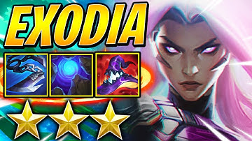 ⭐⭐⭐ 3 Star EXODIA SONA HYPER CARRY?! - TFT SET 8 RANKED I Best Comps I Teamfight Tactics Guide