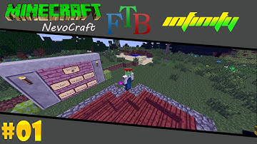 Minecraft FTB Infinity - Getting Started [E01] (NevoCraft Server)