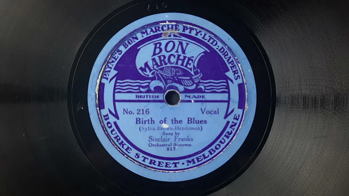 Birth Of The Blues - Sinclair Franks (Evelyn Preer...