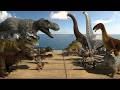 Tyrannosaurus Rex Team vs Herbivore Dinosaurs | 1v1 Dinosaur Tournament | ARBS