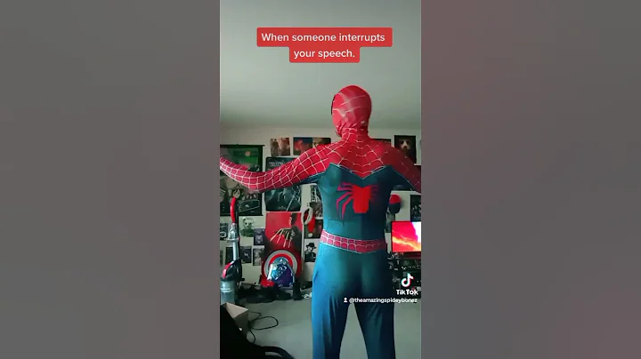 When someone interrupts you while talking.