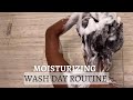 Moisturizing Wash Day Routine | NATURAL HAIR