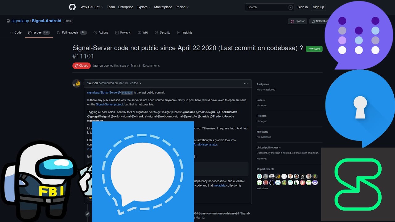 Forks Of Signal Messenger (In Case It Gets Compromised, Or Just Because)