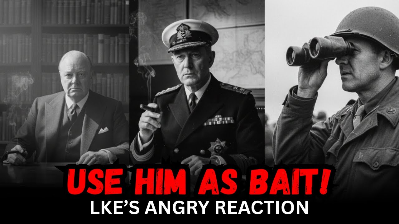 "You Want Me to Do WHAT With Patton?!" — Eisenhower vs Churchill's Secret Plan