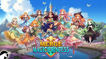 Merge Magic Princess Tap Game