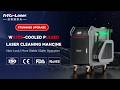 1000w water-cooled laser cleaning machine - independently developed by MRJ #laser #hightech