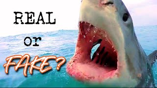 Real Shark vs Film Shark?
