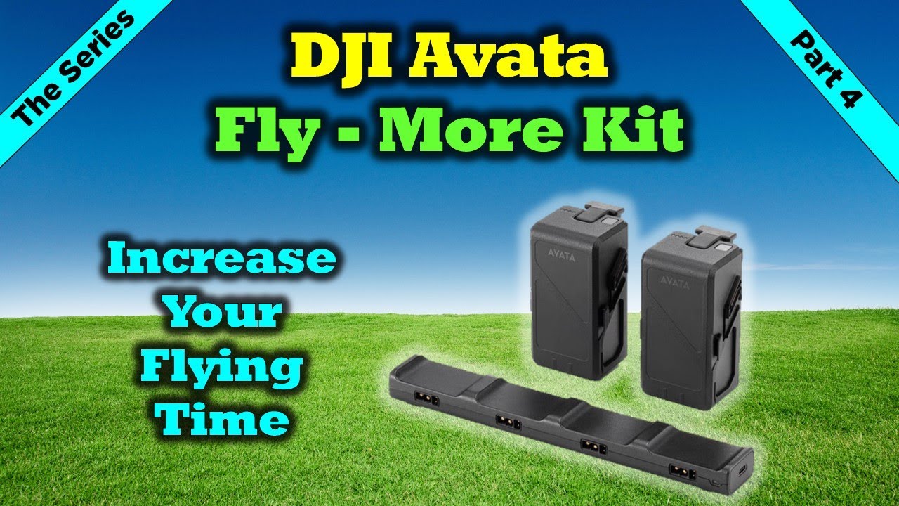 Batterie drone avata fly more kit Dji
