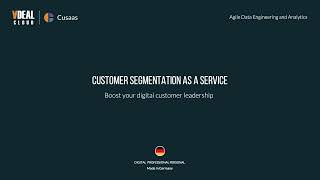 Cusaas - Customer Segmentation as a Service Guide
