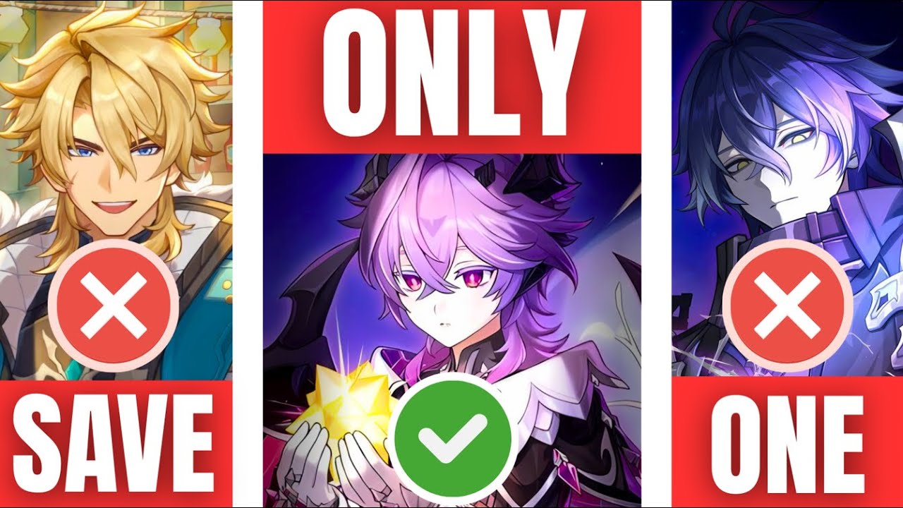 You can ONLY SAVE ONE [GENSHIN IMPACT GAME]