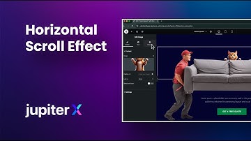 How to Add a Horizontal Scroll Effect in Jupiter X