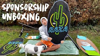 SKIMBOARD SPONSOR UNBOXING | DB Skimboards, Skatepro, Sandfish, Flow Surf Skates and more!