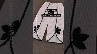 Trendy Tulip / Wrap Plazo Cutting and Stitching | Easy Sewing Guide