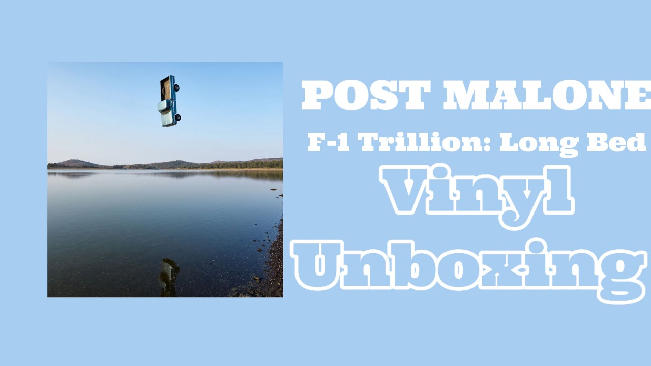 Post Malone - F-1 Trillion: Long Bed Vinyl Unboxing