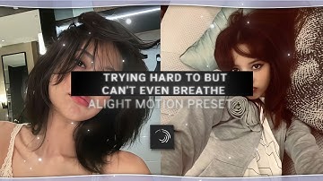 "trying hard to but can