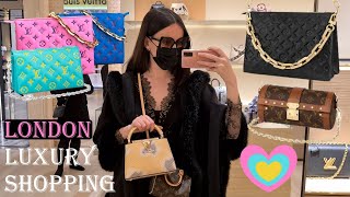 LONDON LUXURY SHOPPING VLOG 2021 - Come Shopping With Me at Harrods, Dior, Chanel & Louis Vuitton