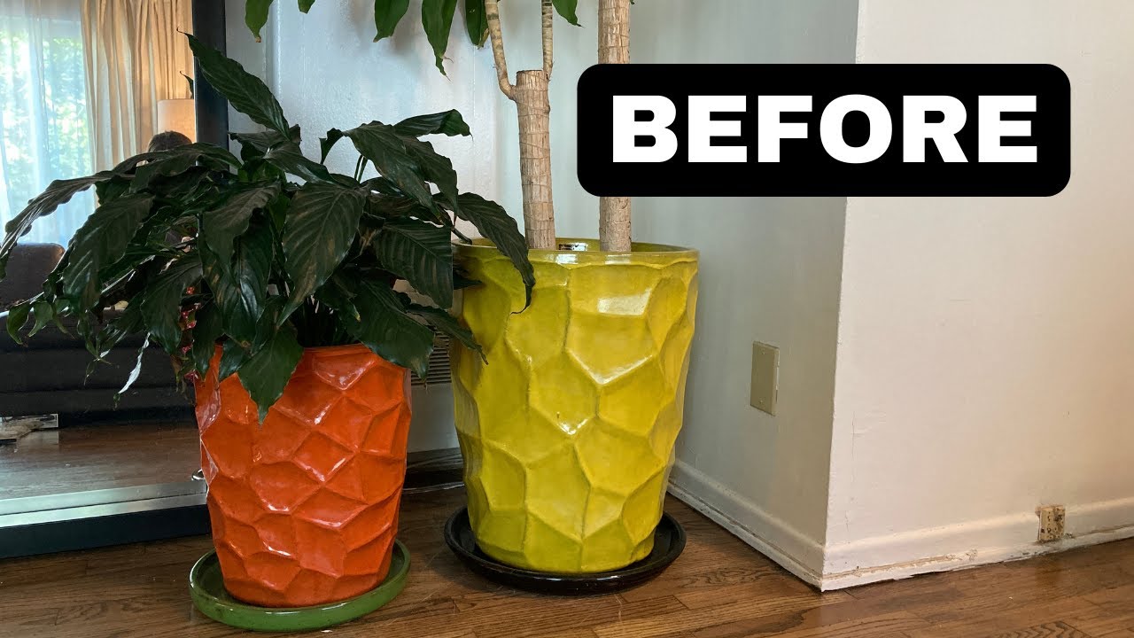 How to Paint Ceramic Using 4 Products | SATISFYING Decor Makeover