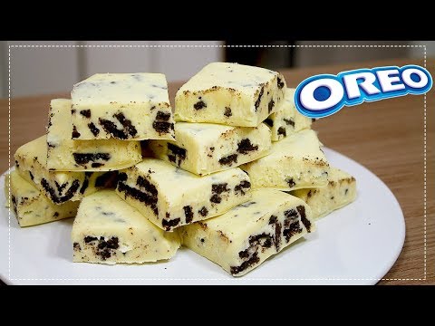 FUDGE DE OREO COM 3 INGREDIENTES #147 Receitas de Pai