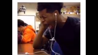 Kid cries in class over song