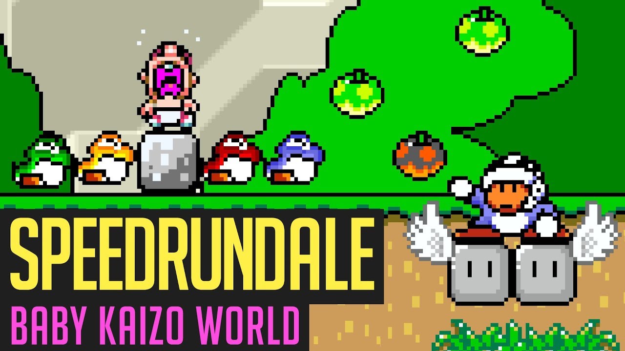 Baby Kaizo World (Mario-Romhack) Speedrun in 45:10 von Dennsen86 | Speedrundale