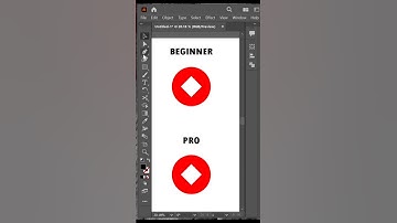 Adobe Illustrator 2025 Tutorial: Beginner vs Pro Vector Art Design #shorts