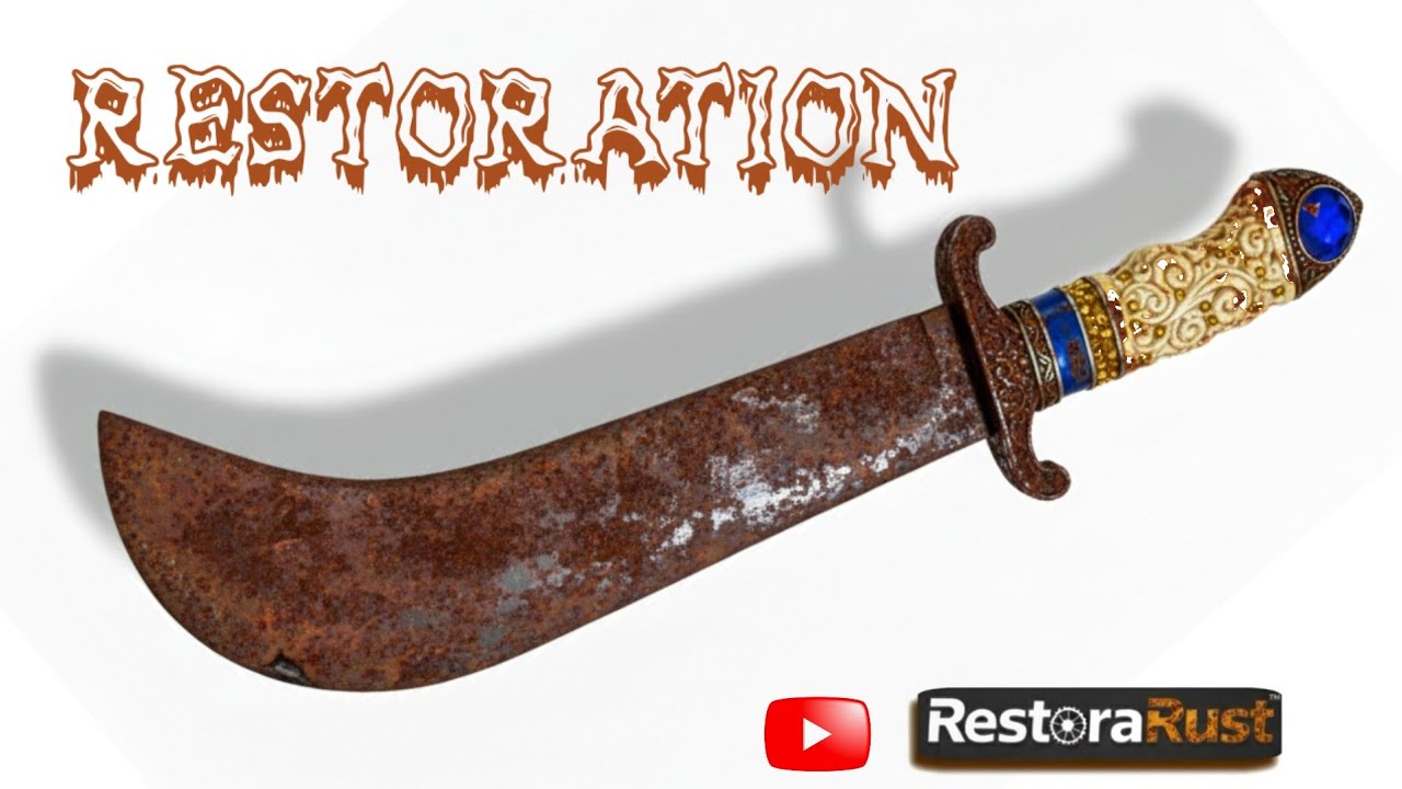 Old Knife Restoration | Rusted to Razor Sharp Edge | Knife Sharpening