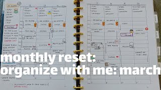 Monthly Reset: Plan With Me | Catch-all Planner #monthlyplanwithme #marchcalendar by The Organized Money 4,618 views 2 months ago 10 minutes, 20 seconds